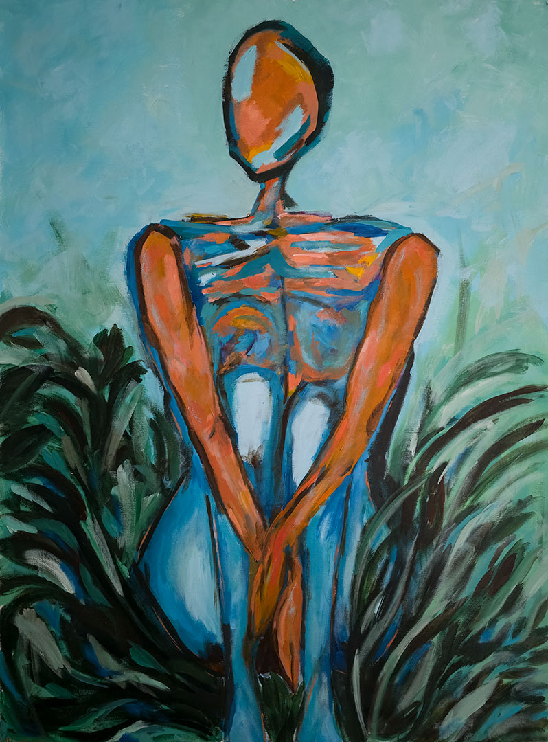 Agave Seated Woman