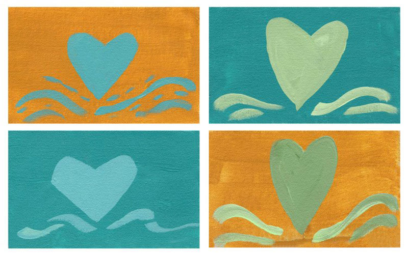 Four Hearts